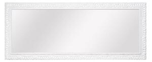 MOBILI2G - Specchiera laccata bianco lucido rettangolare Misure: 90 x 180 x 4