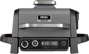 Ninja Woodfire OG701EU Barbecue elettrico con affumicatore integrato Grigio