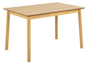 ZARION Rovere Naturale - TAVOLO DA CUCINA 120 cm IN LEGNO IMPIALLACCIATO