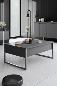 Skye Decor, Luxe - Antracite, Argento, Couchtische, Antracite, 90 x 40 x 60 cm