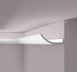 Modanatura del soffitto NMC WT4 WALLSTYL Noel Marquet Modanatura decorativa Illuminazione indiretta bianco classico 2 m