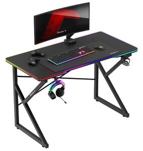 Huzaro Hero 1.7 RGB Black - gaming table