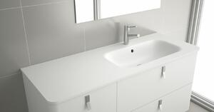 UNIIQ Waschtisch links 905 Mineralsolid für Badmöbel SP