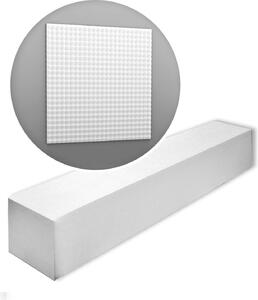 Orac Decor W117-box MODERN SLOPE1 cartone con 5 pannelli Pannello 3d a parete stile moderno colore bianco | 5 m2