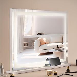 Specchio per il trucco Hollywood - specchio per il trucco a 3 colori - tavolo per il trucco 797x547 mm - specchio per il trucco con illuminazione perfetta