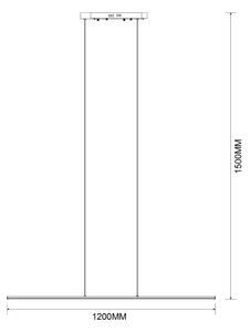 Zuma Line MS903-GD - Lampadario LED a sospensione con cavo ESERO LED/20W/230V dorato