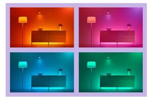 WiZ - Set da 2 lampade LED RGBIC dimmerabili GRADIENT LED/8,2W/230V 2700-6500K Wi-Fi