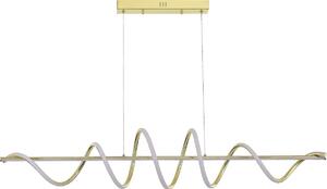 Zuma Line MS902-GD - Lampadario a sospensione con cavo ESERO LED/60W/230V dorato