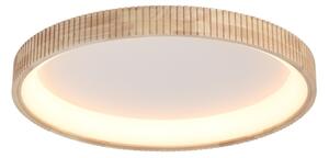 Brilagi - Plafoniera LED FALCON WOOD MODERN LED/60W/230V diametro 80 cm in legno