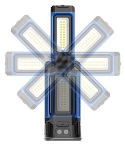 Viking - Faretto LED ricaricabile con supporto 3xLED/5V IPX4 4500 lm 4000 mAh