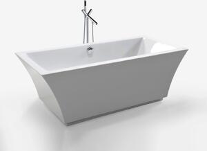 Vasca freestanding Design moderno e innovativo 170x80cm Susan+miscelatore