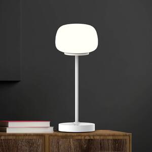 Näve Lampada LED da tavolo Pina bianco Altezza 27,8 cm Metallo/vetro Touch