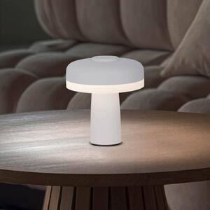 Näve Lampada LED da tavolo Pilu, bianco, altezza 16,5 cm metallo touchdim