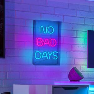 Näve Applique a LED No Bad Days, trasparente, 30x18 cm plastica USB RGB