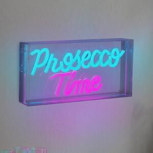 Näve Applique a LED Prosecco Time clear 30x15 cm plastica USB RGB