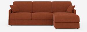 Evans Divano letto angolare con penisola contenitore - design compatto