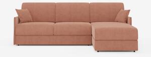Evans Divano letto angolare con penisola contenitore - design compatto