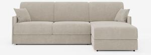 Evans Divano letto angolare con penisola contenitore - design compatto