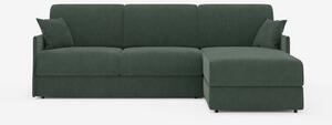 Evans Divano letto angolare con penisola contenitore - design compatto