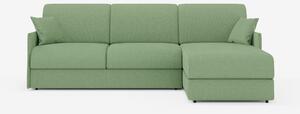 Evans Divano letto angolare con penisola contenitore - design compatto