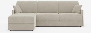 Evans Divano letto angolare con penisola contenitore - design compatto