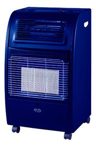 Argo Stufa a Gas per Bombola GPL Infrarossi Portatile Potenza 4.2 kW colore Blu - 191430065 SOL NIGHT TURBO