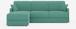 Evans Divano letto angolare con penisola contenitore - design compatto