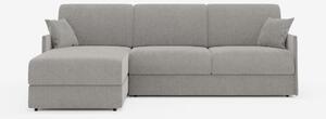 Evans Divano letto angolare con penisola contenitore - design compatto