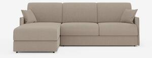 Evans Divano letto angolare con penisola contenitore - design compatto