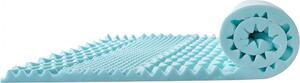 Topper per materasso memory foam gel infusion queen-size 50,8 mm - topper per materasso ortopedico - superficie di riposo ideale per un comfort ottimale