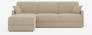 Evans Divano letto angolare con penisola contenitore - design compatto