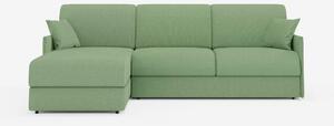 Evans Divano letto angolare con penisola contenitore - design compatto