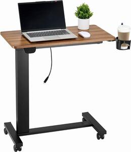 Tavolino mobile sopra il letto Tavolino per computer portatile - Regolabile in altezza - Tavolino in legno per letto e divano