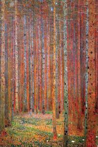 Posters, Stampe Gustav Klimt - Foresta di abeti