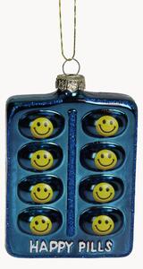 Pallina di Natale in vetro Happy Pills