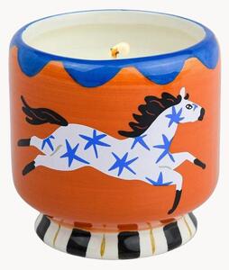 Candela profumata in ceramica A Dopo Horse (sale marino, fiore di cotone e ambra)