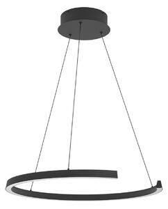 Lampada a sospensione Stars of Light, Labonete, dimmerabile, Nero, Soggiorno, Alluminio, Moderno