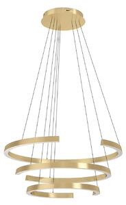 Lampada a sospensione Stars of Light, Labonete, dimmerabile, Dorato / Ottone, Soggiorno, Alluminio, Moderno