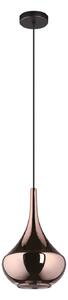 Lampada a sospensione Stars of Light, Almoster, dimmerabile, Rame, Soggiorno, Vetro, Moderno