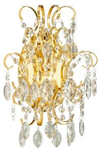 Applique da parete Stars of Light, Fenoullet, dimmerabile, Dorato / Ottone, Soggiorno, Vetro
