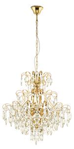 Lampadari Stars of Light, Fenoullet, dimmerabile, Dorato / Ottone, Soggiorno, Vetro