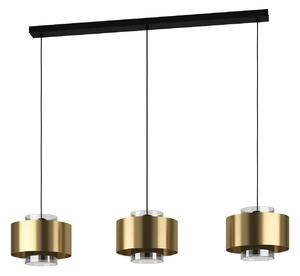 Lampada a sospensione Stars of Light, Dugla, dimmerabile, Dorato / Ottone, Soggiorno, Vetro, Moderno