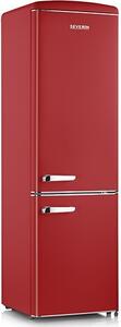 Severin Frigorifero Combinato Retr 244 Litri Classe energetica D Raffreddamento Statico colore Rosso - RKG 8917