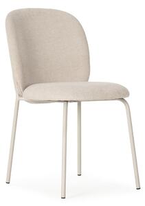 Sedie da pranzo in set color crema 4 pz Daia – Marckeric