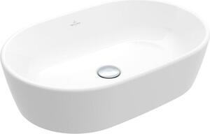 Villeroy & Boch Architectura - Lavabo da appoggio, 600x400 mm, con troppopieno, CeramicPlus, bianco alpino 5A2660R1