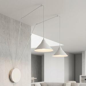 Piantana a Sospensione ABRAMO 2 WHITE o Black