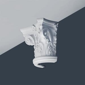 Orac Decor K1121 Luxxus Mezzo Capitello Per Stucco Mezza Colonna Elemento decorativo da parete