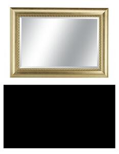 MOBILI2G - Specchiera in foglia oro rettangolare Misure: 120 x 85 x 7