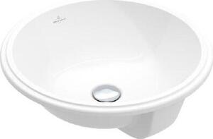 Villeroy & Boch 5A754601, lavabo da incasso, serie Architectura, dimensioni 400x400 mm, finitura ruvida