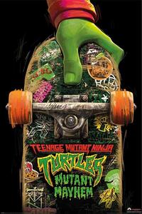 Posters, Stampe Teenage Mutant Ninja Turtles Mutant Mayhem - Skate Board